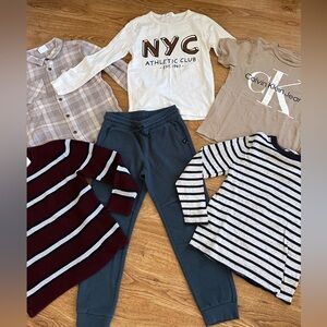 Boy’s Lot 6-7 Years Zara, H&M, Calvin Klein, Art Class, Cotton On Kids